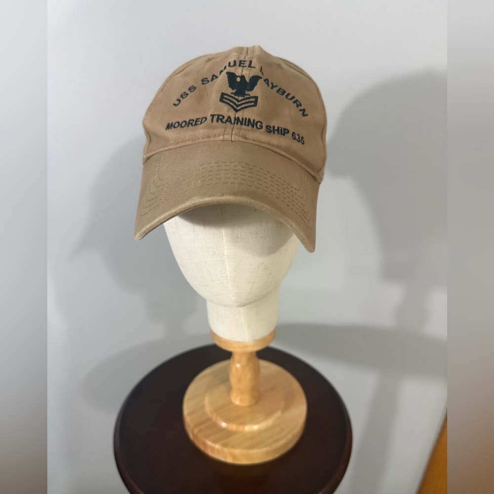 USS Samuel Rayburn MTS-635 Navy Veteran Moored Training‎ Ship Rothco Hat Cap